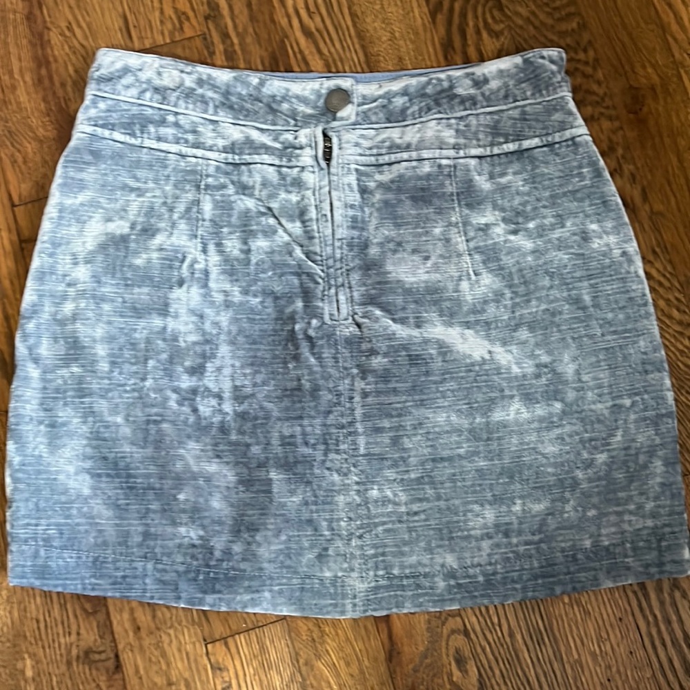 Free People Velvet Skirt